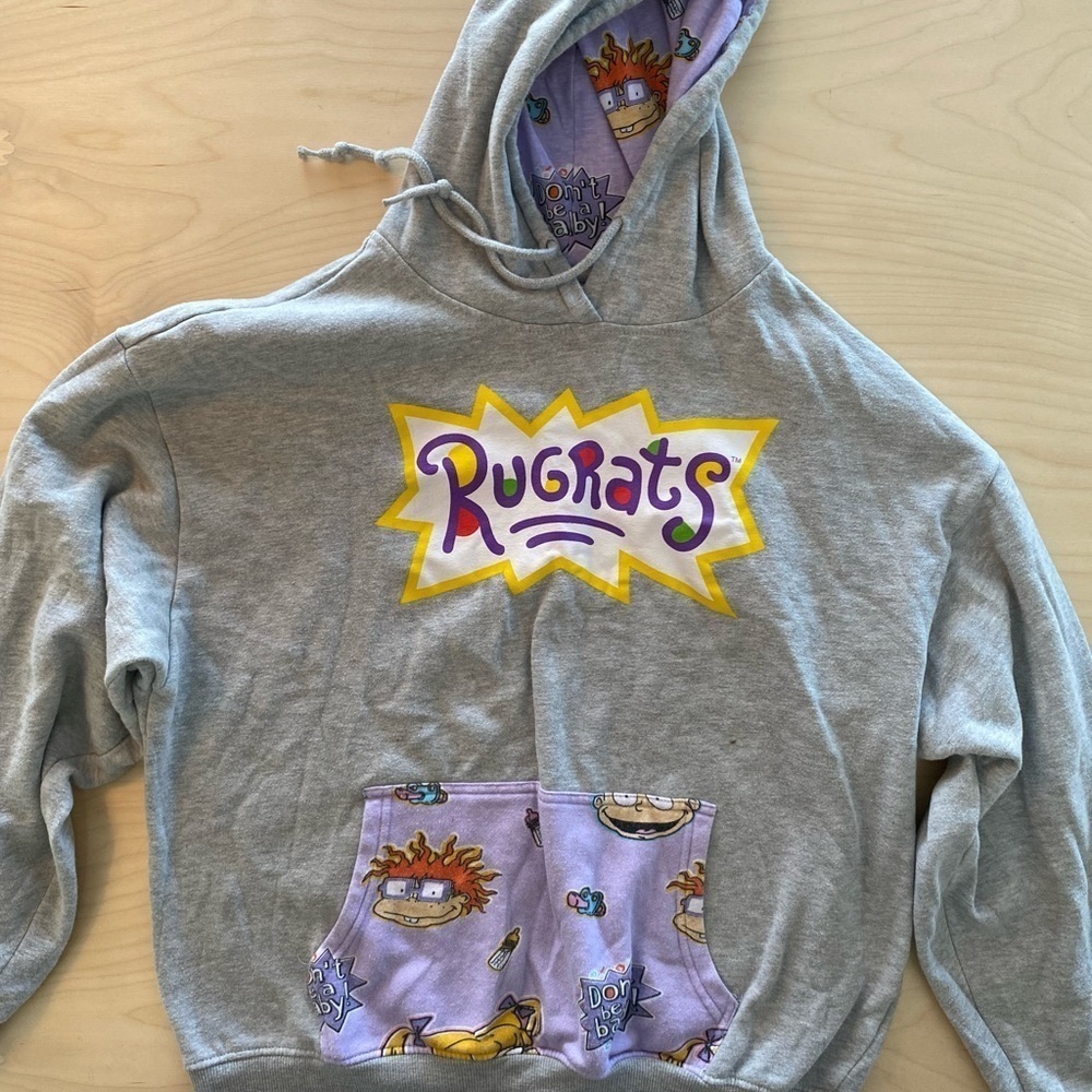 Nickelodeon RugRats Hoodie/Sweatshirt size large (FX)